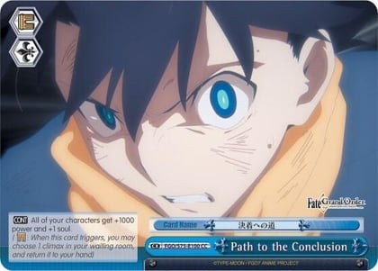 Path to the Conclusion, Fate/Grand Order Absolute Demonic Front: Babylonia FGO/S75-E100 CC