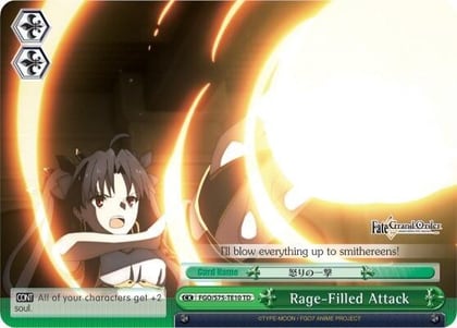 Rage-Filled Attack, Fate/Grand Order Absolute Demonic Front: Babylonia FGO/S75-TE10 TD