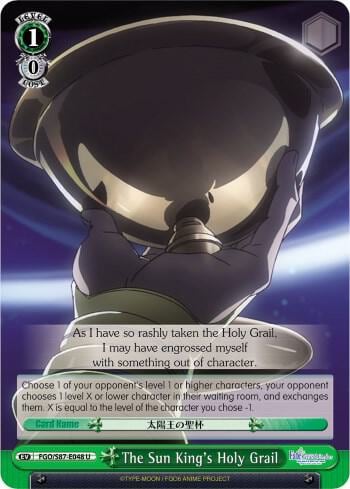 The Sun King's Holy Grail, Fate/Grand Order THE MOVIE Divine Realm of the Round Table: Camelot FGO/S87-E048 U