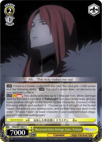 Reversed Fairy Strings User, Tristan, Fate/Grand Order THE MOVIE Divine Realm of the Round Table: Camelot FGO/S87-E021 C