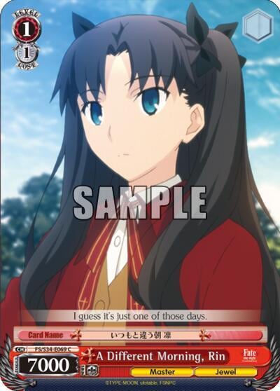 A Different Morning, Rin, Fate/stay night [Unlimited Blade Works] FS/S34-E069 C