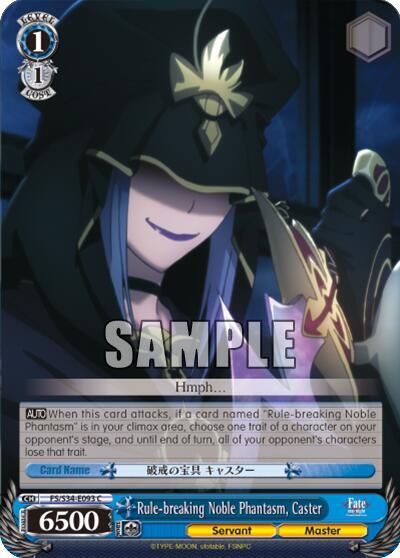 Rule-breaking Noble Phantasm, Caster, Fate/stay night [Unlimited Blade Works] FS/S34-E093 C