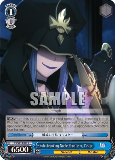 Rule-breaking Noble Phantasm, Caster, Fate/stay night [Unlimited Blade Works] FS/S34-E093 C