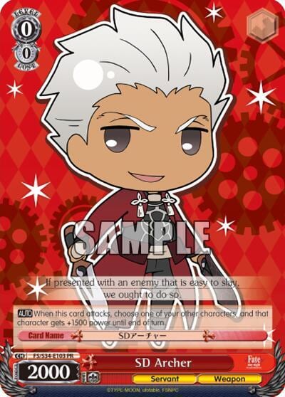 SD Archer, Fate/stay night [Unlimited Blade Works] FS/S34-E103 PR