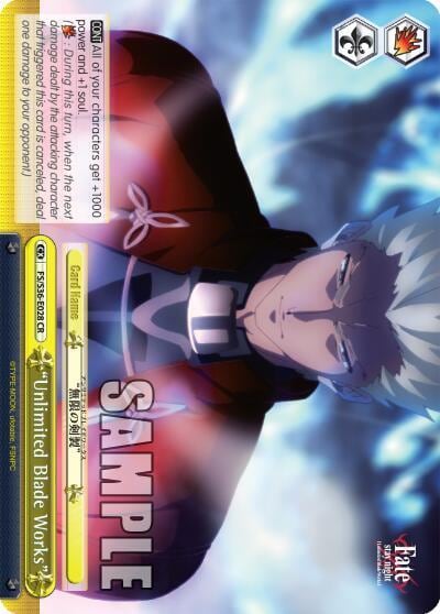 "Unlimited Blade Works", Fate/stay night [Unlimited Blade Works] Vol. II FS/S36-E028 CR