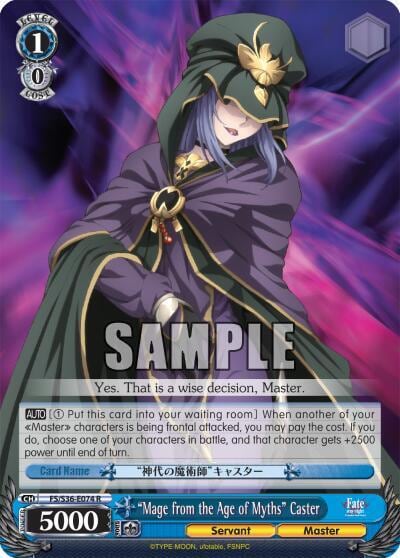 "Mage from the Age of Myths" Caster, Fate/stay night [Unlimited Blade Works] Vol. II FS/S36-E074 R