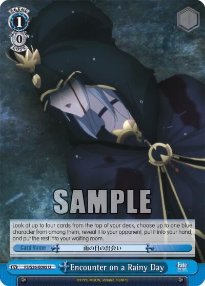 Encounter on a Rainy Day, Fate/stay night [Unlimited Blade Works] Vol. II FS/S36-E095 U