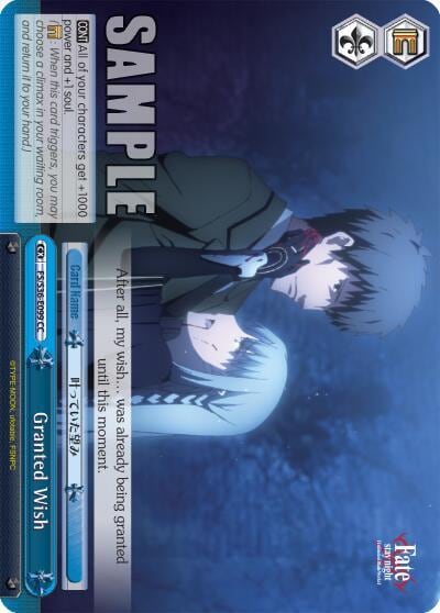 Granted Wish, Fate/stay night [Unlimited Blade Works] Vol. II FS/S36-E099 CC