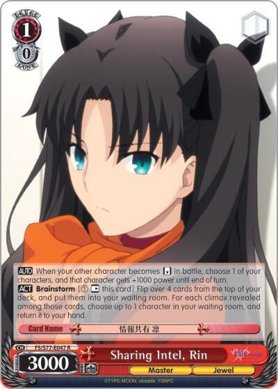 Sharing Intel, Rin, Fate/stay night [Heaven’s Feel] Vol.2 FS/S77-E047 R