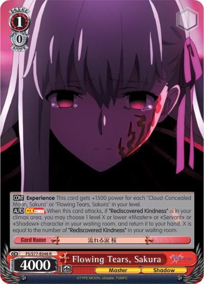 Flowing Tears, Sakura, Fate/stay night [Heaven’s Feel] Vol.2 FS/S77-E048 R