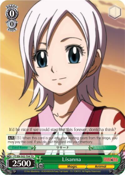 Lisanna, Fairy Tail ver.E FT/EN-S02-T04 TD