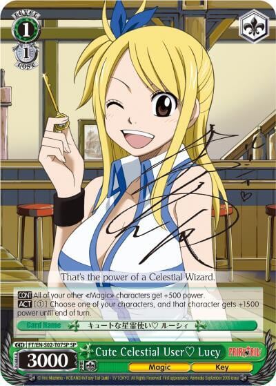 Cute Celestial User? Lucy (SP), Fairy Tail ver.E FT/EN-S02-T07SP SP