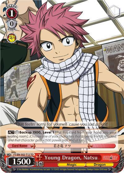 Young Dragon, Natsu, Fairy Tail ver.E FT/EN-S02-T12 TD