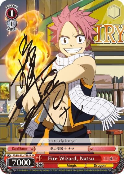 Fire Wizard, Natsu (SP), Fairy Tail ver.E FT/EN-S02-T15SP SP