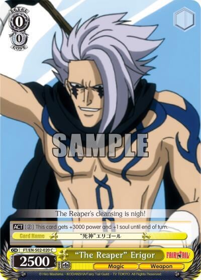 "The Reaper" Erigor, Fairy Tail ver.E FT/EN-S02-020 C