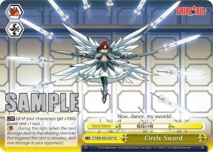 Circle Sword, Fairy Tail ver.E FT/EN-S02-027 CC
