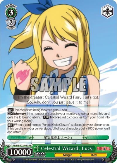Celestial Wizard, Lucy, Fairy Tail ver.E FT/EN-S02-030 RR