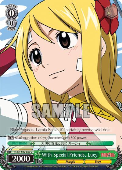 With Special Friends, Lucy, Fairy Tail ver.E FT/EN-S02-036 U