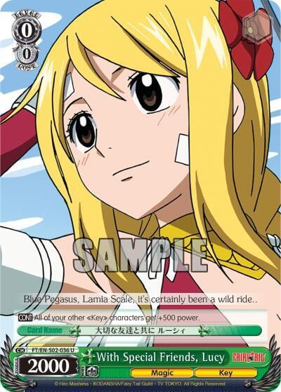 With Special Friends, Lucy, Fairy Tail ver.E FT/EN-S02-036 U