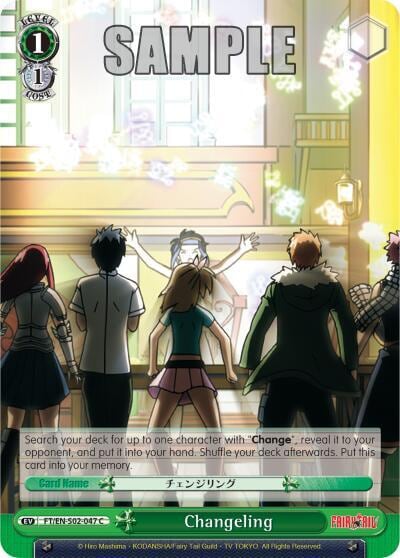 Changeling, Fairy Tail ver.E FT/EN-S02-047 C