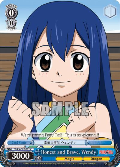 Honest and Brave, Wendy, Fairy Tail ver.E FT/EN-S02-091 C