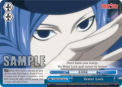 Water Lock, Fairy Tail ver.E FT/EN-S02-100 CC