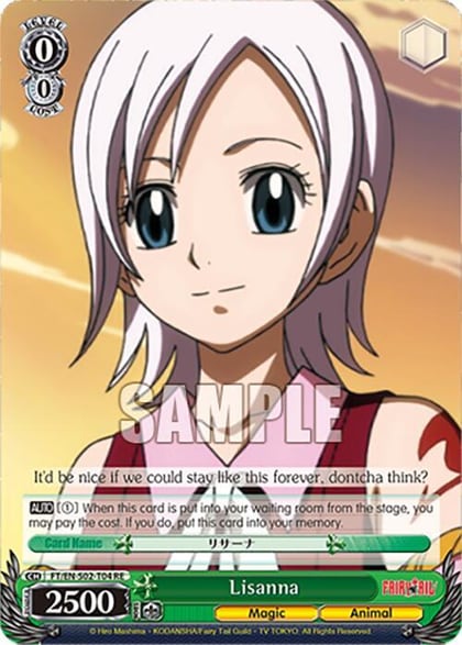 Lisanna, Fairy Tail Chronicle Set FT/EN-S02-T04 TD RE