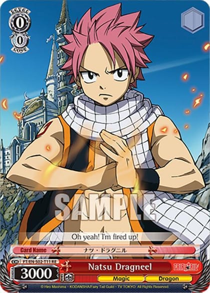 Natsu Dragneel, Fairy Tail Chronicle Set FT/EN-S02-T11 TD RE