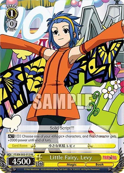 Little Fairy, Levy, Fairy Tail Chronicle Set FT/EN-S02-012 U RE