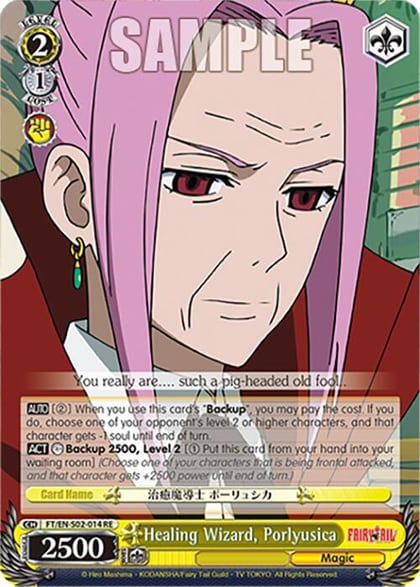 Healing Wizard, Porlyusica, Fairy Tail Chronicle Set FT/EN-S02-014 U RE