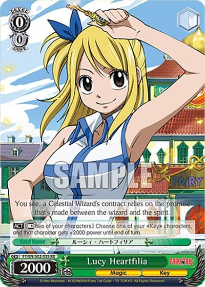 Lucy Heartfilia, Fairy Tail Chronicle Set FT/EN-S02-035 U RE