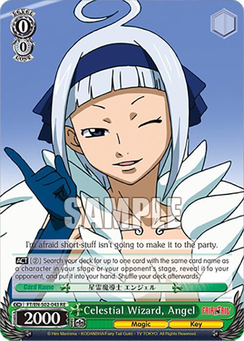 Celestial Wizard, Angel, Fairy Tail Chronicle Set FT/EN-S02-043 C RE