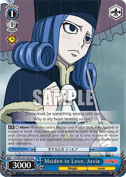 Maiden in Love, Juvia, Fairy Tail Chronicle Set FT/EN-S02-082 U RE