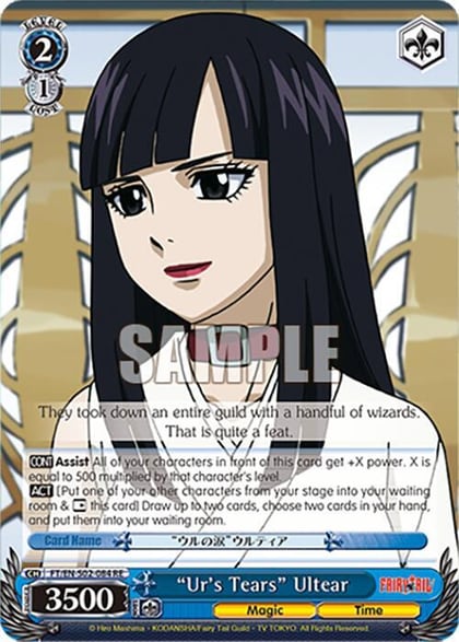 "Ur's Tears" Ultear, Fairy Tail Chronicle Set FT/EN-S02-084 U RE