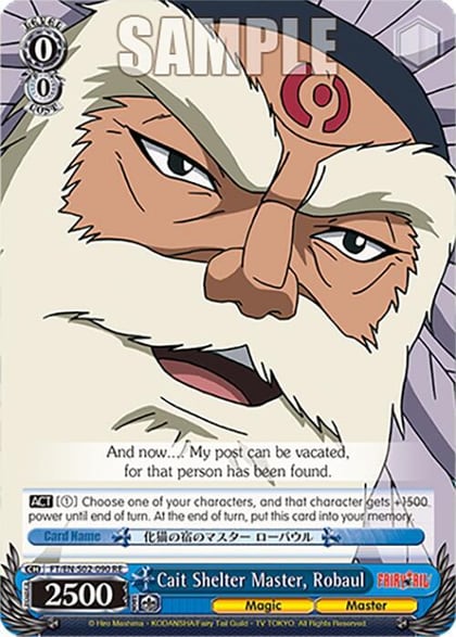 Cait Shelter Master, Robaul, Fairy Tail Chronicle Set FT/EN-S02-090 C RE