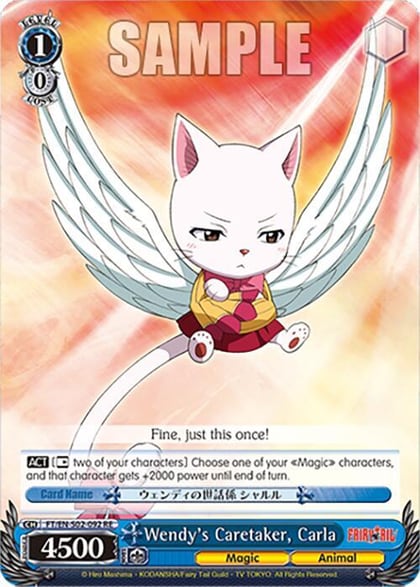 Wendy's Caretaker, Carla, Fairy Tail Chronicle Set FT/EN-S02-092 C RE