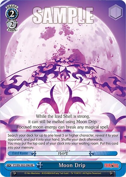 Moon Drip, Fairy Tail Chronicle Set FT/EN-S02-096 C RE