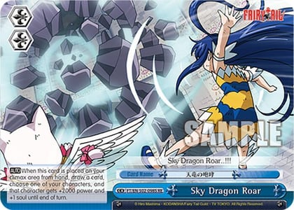 Sky Dragon Roar (SR), Fairy Tail Chronicle Set FT/EN-S02-098S SR RE