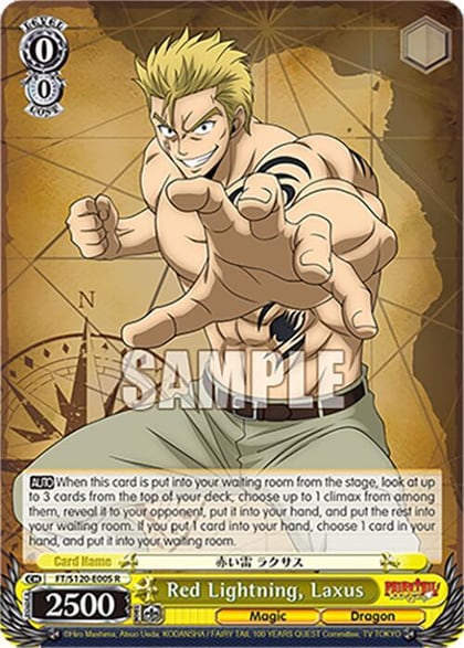 Red Lightning, Laxus, FAIRY TAIL 100 YEARS QUEST FT/S120-E005 R