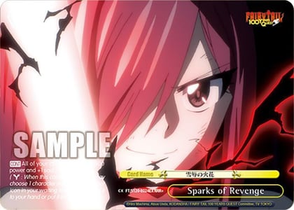 Sparks of Revenge (RRR+), FAIRY TAIL 100 YEARS QUEST FT/S120-E024EX RRR+