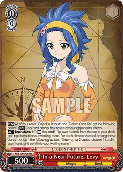 In a Near Future, Levy, FAIRY TAIL 100 YEARS QUEST FT/S120-E055 R