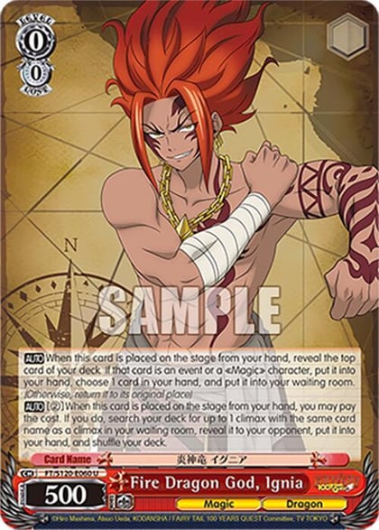 Fire Dragon God, Ignia, FAIRY TAIL 100 YEARS QUEST FT/S120-E060 U