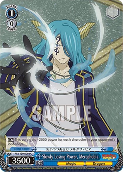 Slowly Losing Power, Mercphobia, FAIRY TAIL 100 YEARS QUEST FT/S120-E092 C