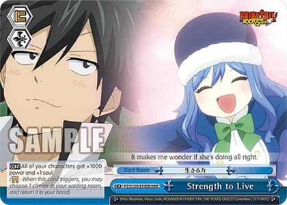 Strength to Live (RRR), FAIRY TAIL 100 YEARS QUEST FT/S120-E100R RRR
