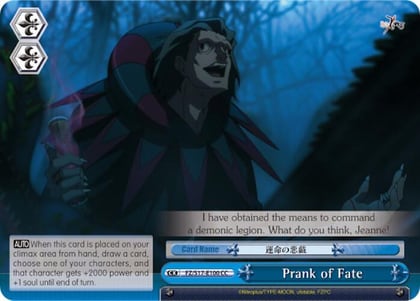 Prank of Fate, Fate/Zero FZ/S17-E100 CC