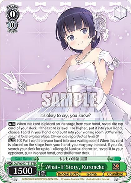 What-If Story, Kuroneko, Dengeki Bunko Goi/WS02-TE13 TD