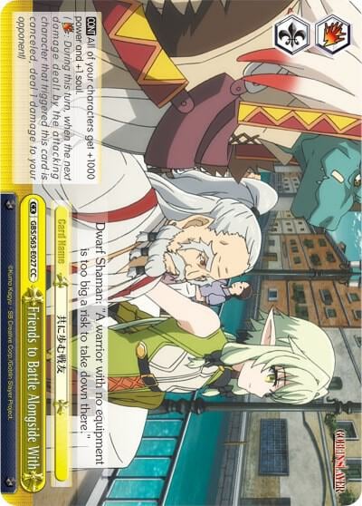 Friends to Battle Alongside With, Goblin Slayer GBS/S63-E027 CC