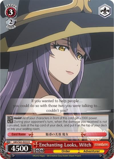 Enchanting Looks, Witch, Goblin Slayer GBS/S63-E033 R