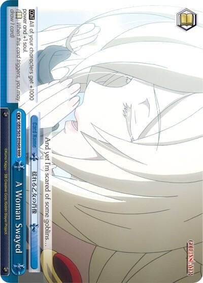 A Woman Swayed (RRR), Goblin Slayer GBS/S63-E096R RRR