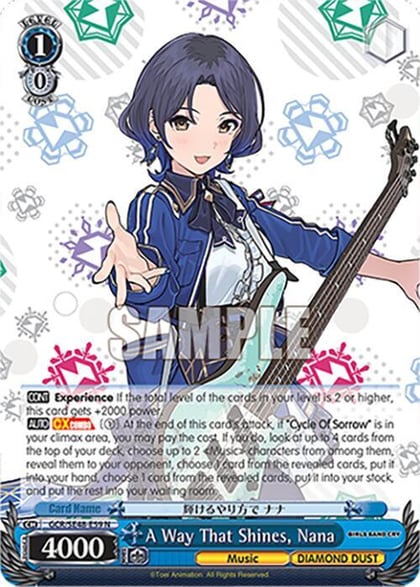 A Way That Shines, Nana, Girls Band Cry Premium Booster GCR/SE48-E59 N